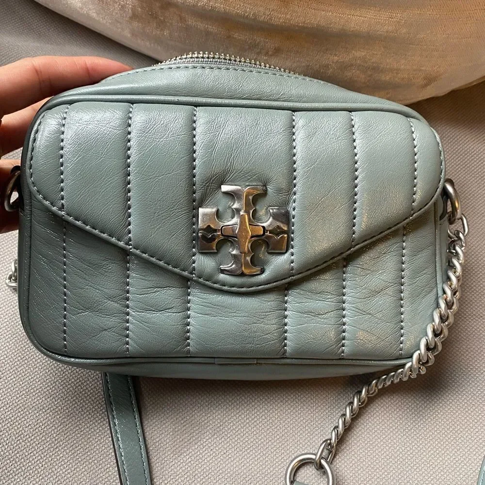 Tory Burch Kira Patent Leather Camera Bag